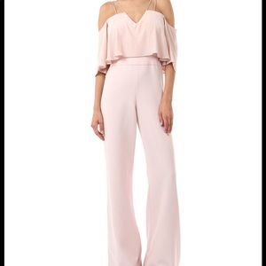 Jay Godfrey blush Nix Jumpsuit